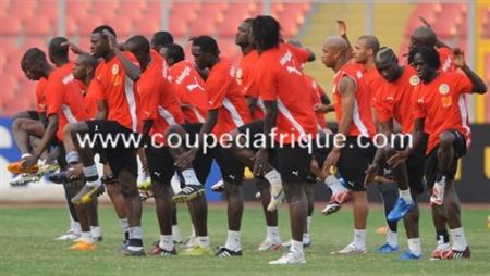 galop d'entr�nement des lions au ghana