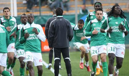 �chauffement des verts