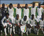 equipe nationale du senegal ( espoir) cabral 2005